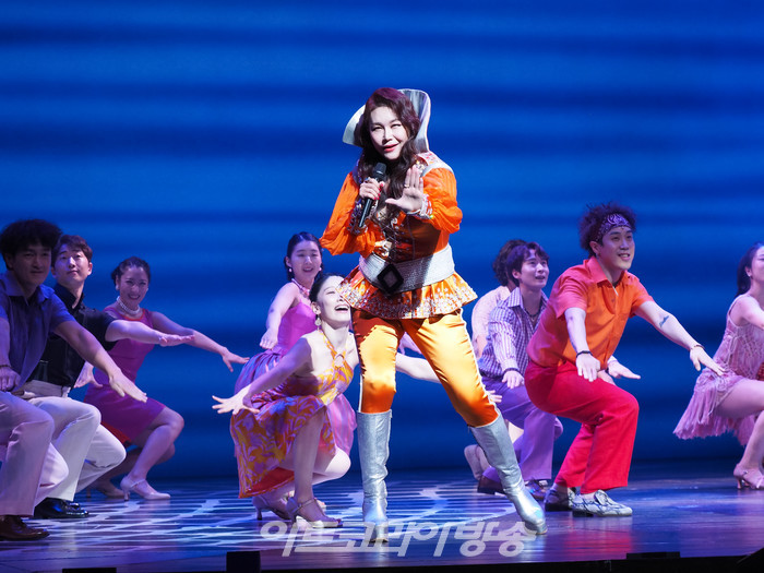 뮤지컬 '맘마미아!' 프레스콜(타냐 역 김영주) 2023.03.29 사진 ⓒ아트코리아방송 이용선 기자​​