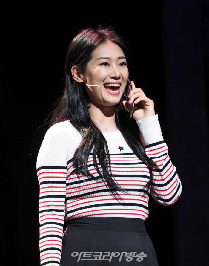 뮤지컬 '친정엄마' 프레스콜(딸 역 현쥬니) 2023.04.04 사진 ⓒ아트코리아방송 이용선 기자​​