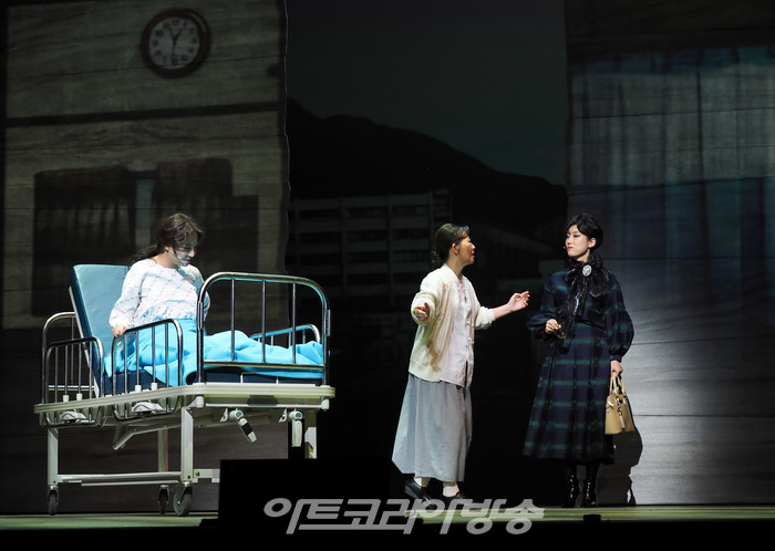 뮤지컬 '친정엄마' 프레스콜(엄마 역 김서라, 딸 역 신서옥, 시어머니 역 한세라) 2023.04.04 사진 ⓒ아트코리아방송 이용선 기자​​