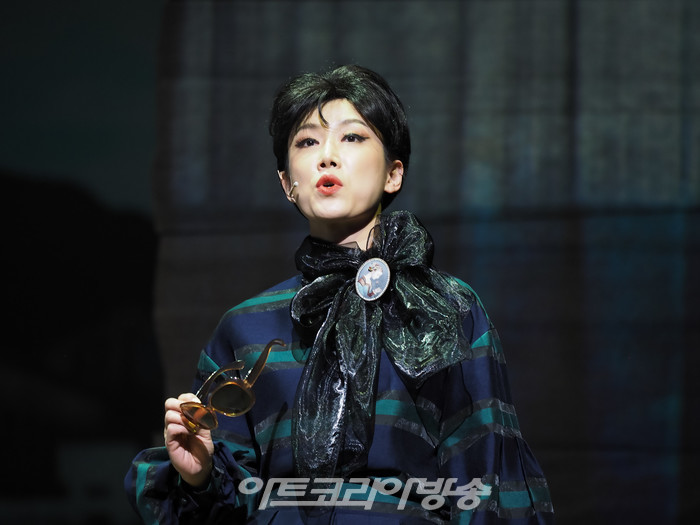 뮤지컬 '친정엄마' 프레스콜(시어머니 역 한세라) 2023.04.04 사진 ⓒ아트코리아방송 이용선 기자​​