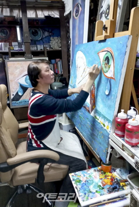 화가 안병학 세월호 9주기 추모작품전 ‘세월호 & 남겨진 흔적과 아픔’