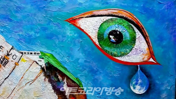 화가 안병학 세월호 9주기 추모작품전 ‘세월호 & 남겨진 흔적과 아픔’