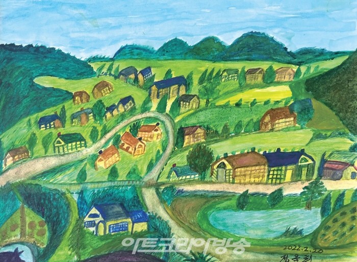 98세 정옥희 작품전 '자연의 풍경'