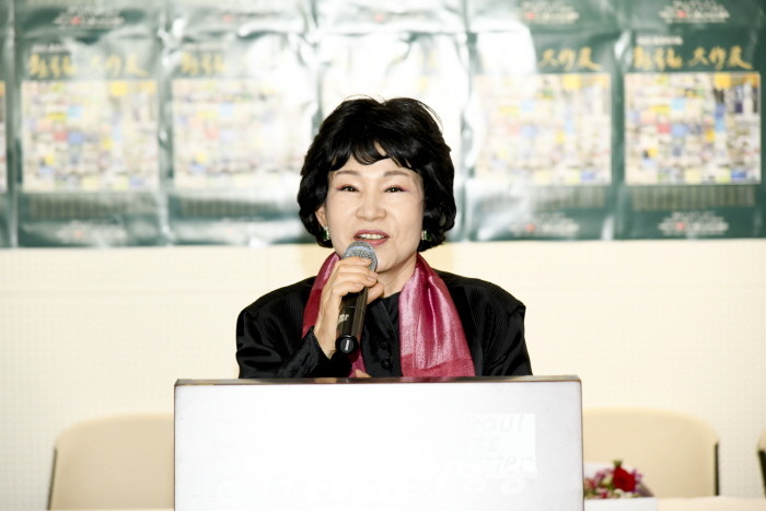 2023 호연지기 한국화 대작전 개막식-강남문화원 송화자 원장 축사