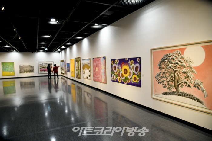 2023 호연지기 한국화 대작전 전시작품-예술의전당