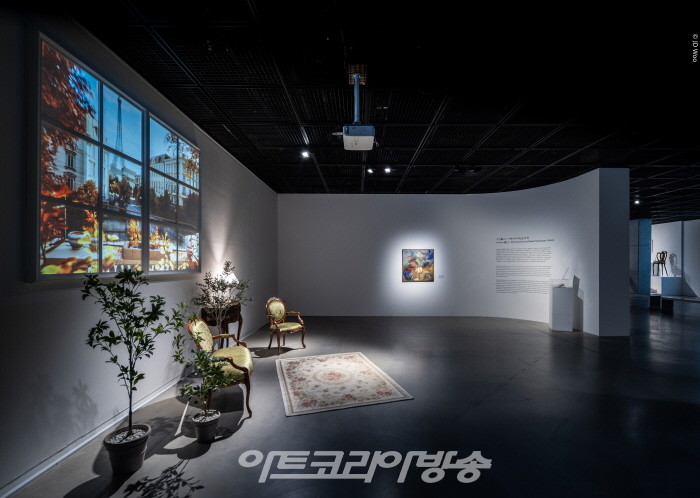 나혜석과 백남순의 방 전경