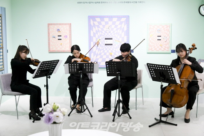 강달례 개인전 ‘Moon of Time 시간의 문’ 오프닝 행사