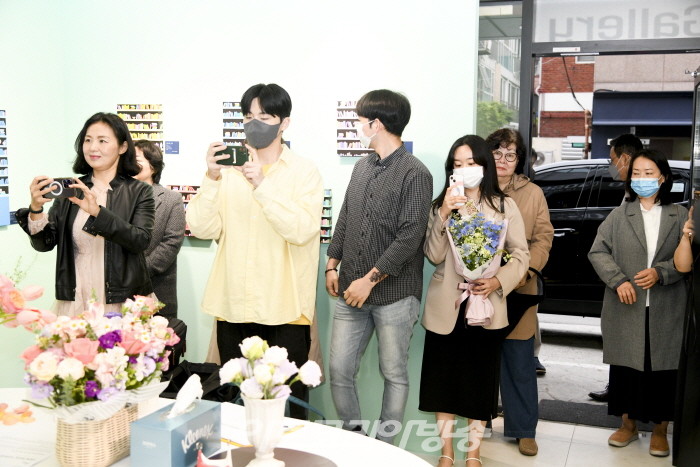 강달례 개인전 ‘Moon of Time 시간의 문’ 오프닝 행사