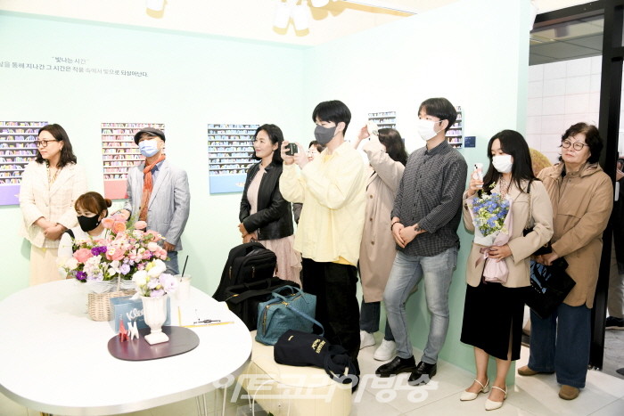 강달례 개인전 ‘Moon of Time 시간의 문’ 오프닝 행사