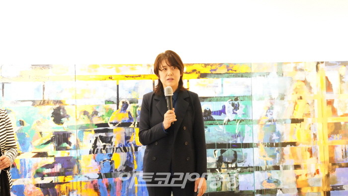 Hyoran Youm 'Relation 관계'-변재희 교수 격려사