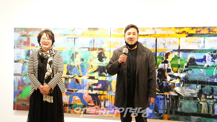 Hyoran Youm 'Relation 관계'-정치영 교수 격려사