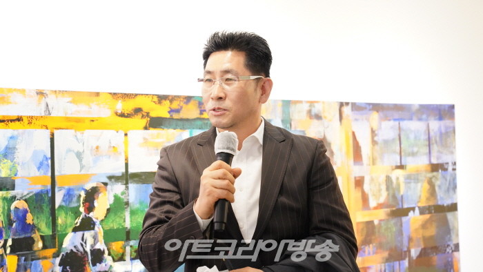 Hyoran Youm 'Relation 관계'-양태모 교수 격려사