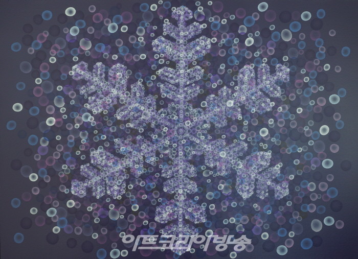 전유탁, Algorithm of Serenity_acrylic on canvas