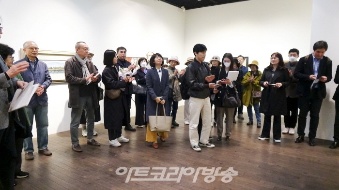 김택화 '예술, 하나의 짓(Art, a slice of an act)' 오프닝 행사