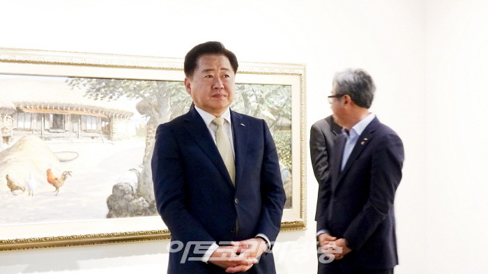 김택화 '예술, 하나의 짓(Art, a slice of an act)' 오프닝 행사