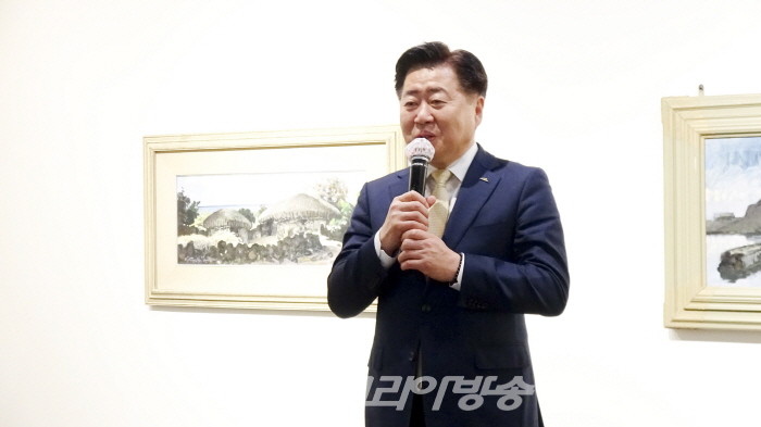 김택화 '예술, 하나의 짓(Art, a slice of an act)' 오프닝 행사