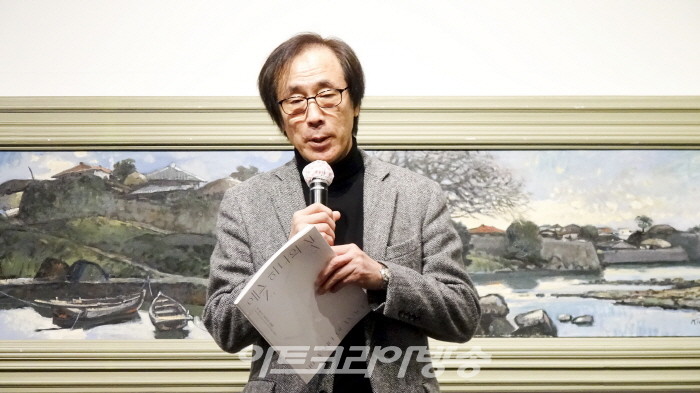 김택화 '예술, 하나의 짓(Art, a slice of an act)' 오프닝 행사