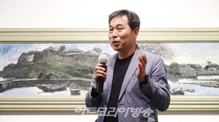 김택화 '예술, 하나의 짓(Art, a slice of an act)' 오프닝 행사