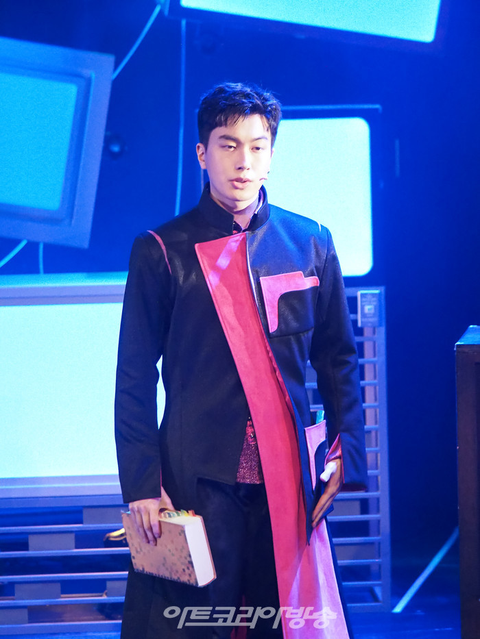 뮤지컬 '신이 나를 만들 때' 프레스콜(호상 역 정찬호) 2023.04 28 사진 ⓒ아트코리아방송 이용선 기자​