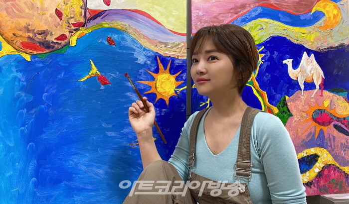 윤송아 ‘바로우리전’ 세종문화회관 미술관에서 라이브페인팅&미술강연 예정