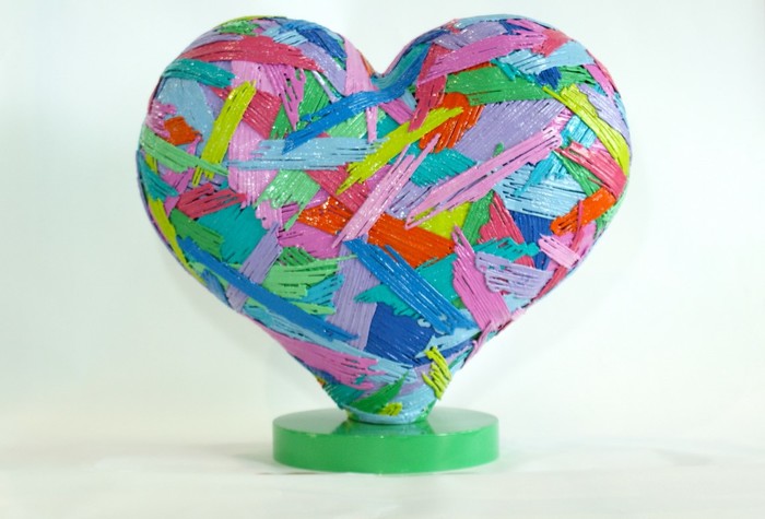 소란스러운 마음, 50×50×4320㎝, Metal Steel painting, 2022, 강민기