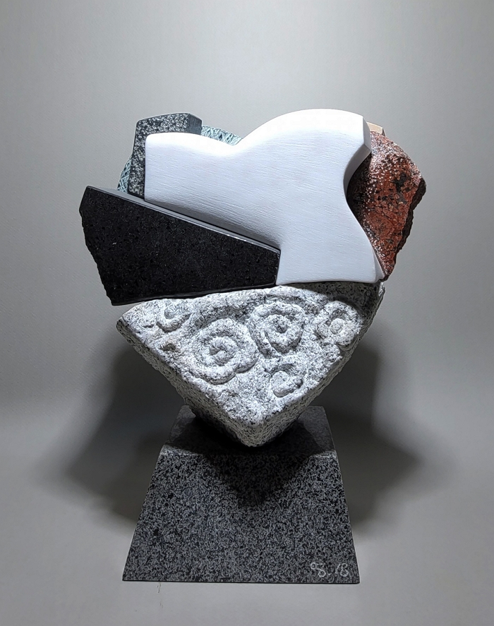 관계 300 x 200 x 400mm 화강석 대리석 2017