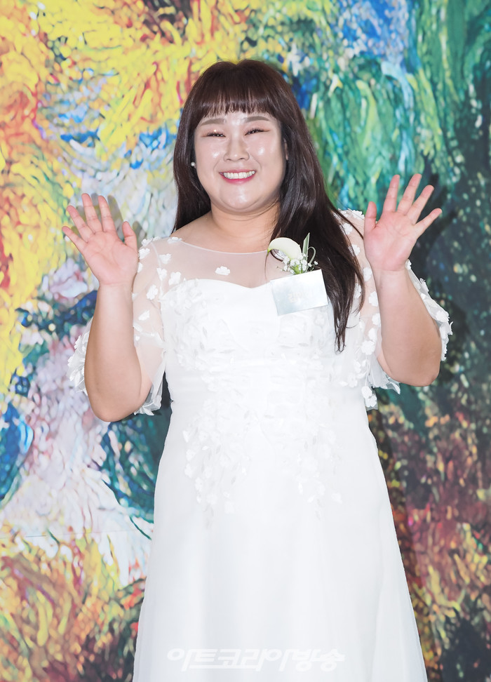 '2023 브랜드 고객 충성도 대상' 포토월 행사(김민경) 2023.05.02 사진 ⓒ아트코리아방송 이용선 기자​