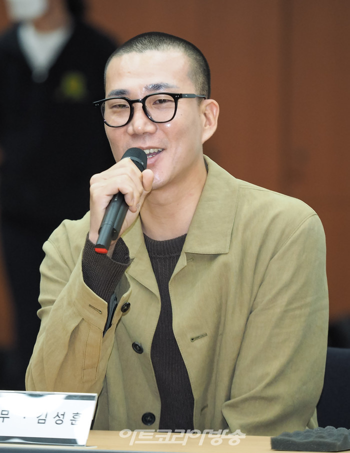 서울시무용단 '일무' 연습실 공개행사(김성훈 안무가) 2023.04.25 사진 ⓒ아트코리아방송 이용선 기자​