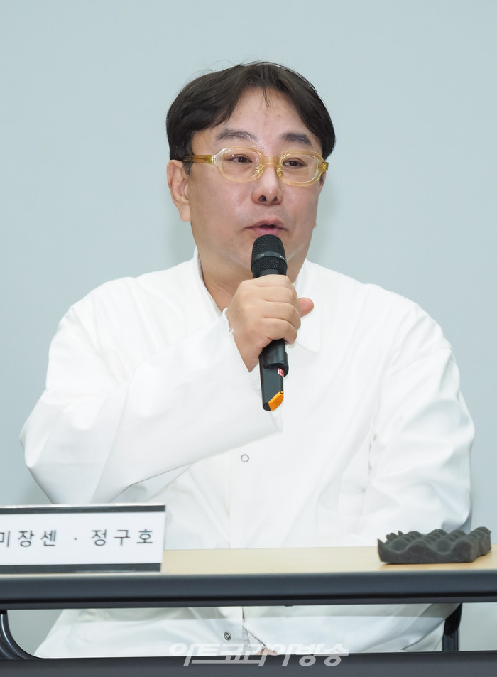 서울시무용단 '일무' 연습실 공개행사(정구호 연출) 2023.04.25 사진 ⓒ아트코리아방송 이용선 기자​