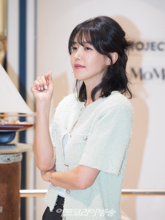 여성 브랜드 모먼(MoMen) 팝업스토어 포토행사(배우 채정안) 2023.05.05 사진 ⓒ아트코리아방송 이용선 기자​