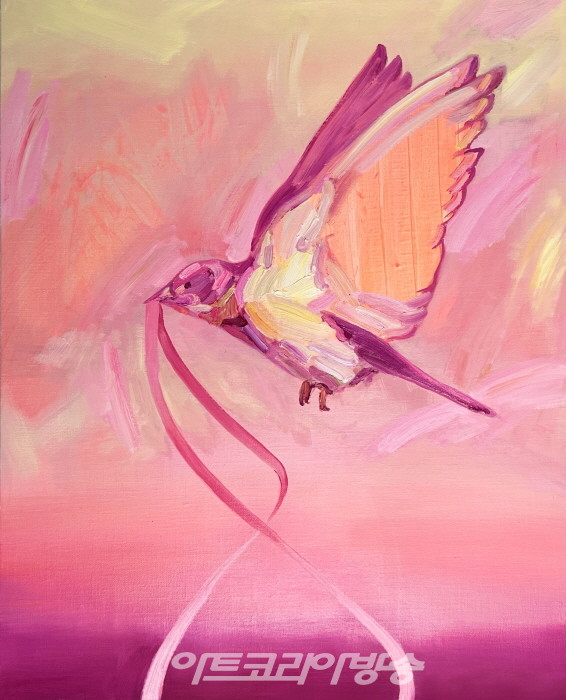 Helper2_2023_53x65.1_acrylic and oil on canvas