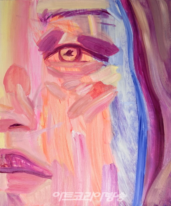 Hope_2023_60.6x72.7_acrylic and oil on canvas