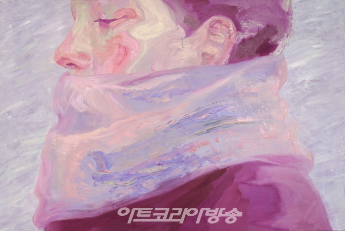 카아민_기다림_2023_193.9x130.3_oil on canvas_