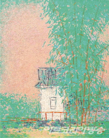 전갑배 作 _ 고택_73x91cm_oil on canvas_2021