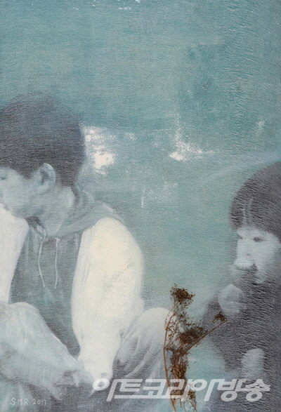 손미량 作 _ it passed, and then..._80x116cm_oil on canvas_2018