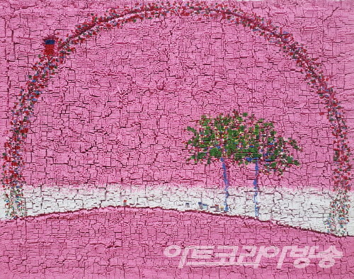 정기옥 作 _ 공존_90.9x72.7cm_Oil on Canvas_2023