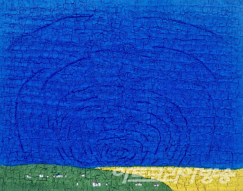 정기옥 作 _ 공존_116.8x90cm_Oil on Canvas_2023