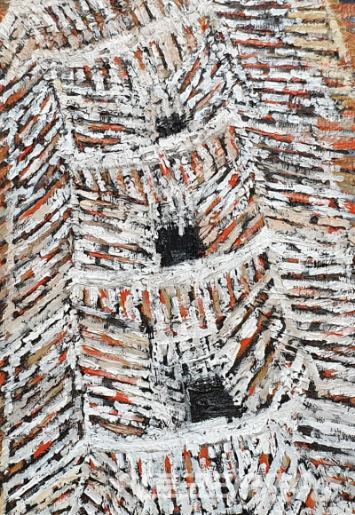 신용덕 作 _ 퍼즐일구오lll 2022_40.9x27.3cm_oil on canvas