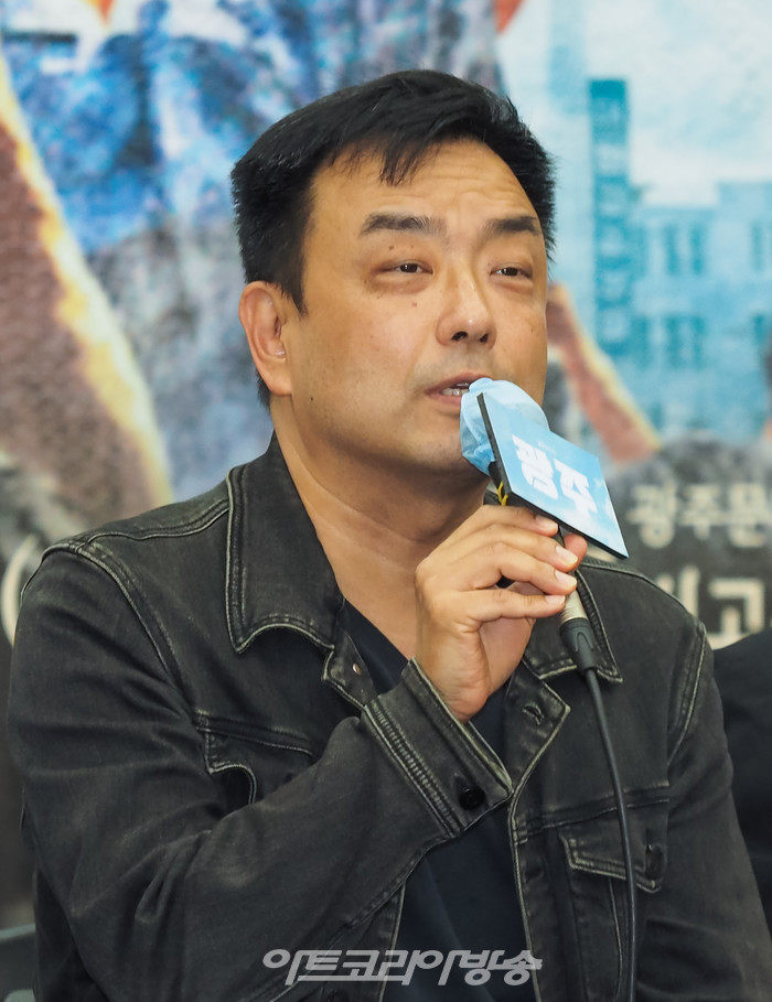 뮤지컬 '광주' 기자간담회 (최우종 작가) 2023.05.16 사진 ⓒ아트코리아방송 이용선 기자​