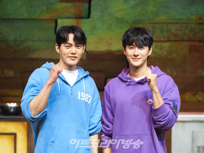 뮤지컬 '빠리빵집' 프레스콜(김건우-최우혁) 2023.05.19 사진 ⓒ아트코리아방송 이용선 기자