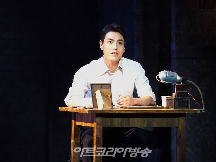 뮤지컬 '광주' 기자간담회(윤이건 역 김찬호). 2023.05.16 사진 ⓒ아트코리아방송 이용선 기자​