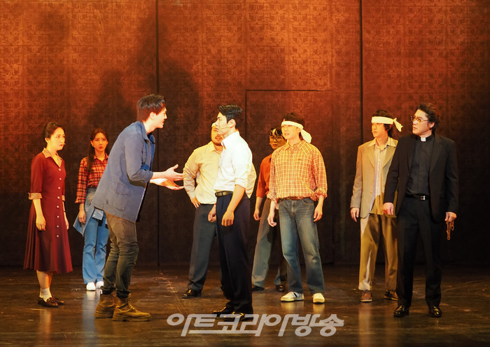 뮤지컬 '광주' 기자간담회(윤이건 역 김찬호). 2023.05.16 사진 ⓒ아트코리아방송 이용선 기자​