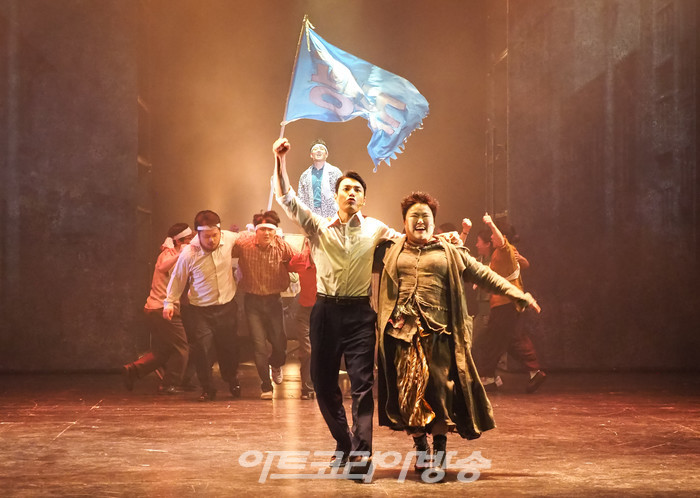 뮤지컬 '광주' 기자간담회(윤이건 역 김찬호). 2023.05.16 사진 ⓒ아트코리아방송 이용선 기자​