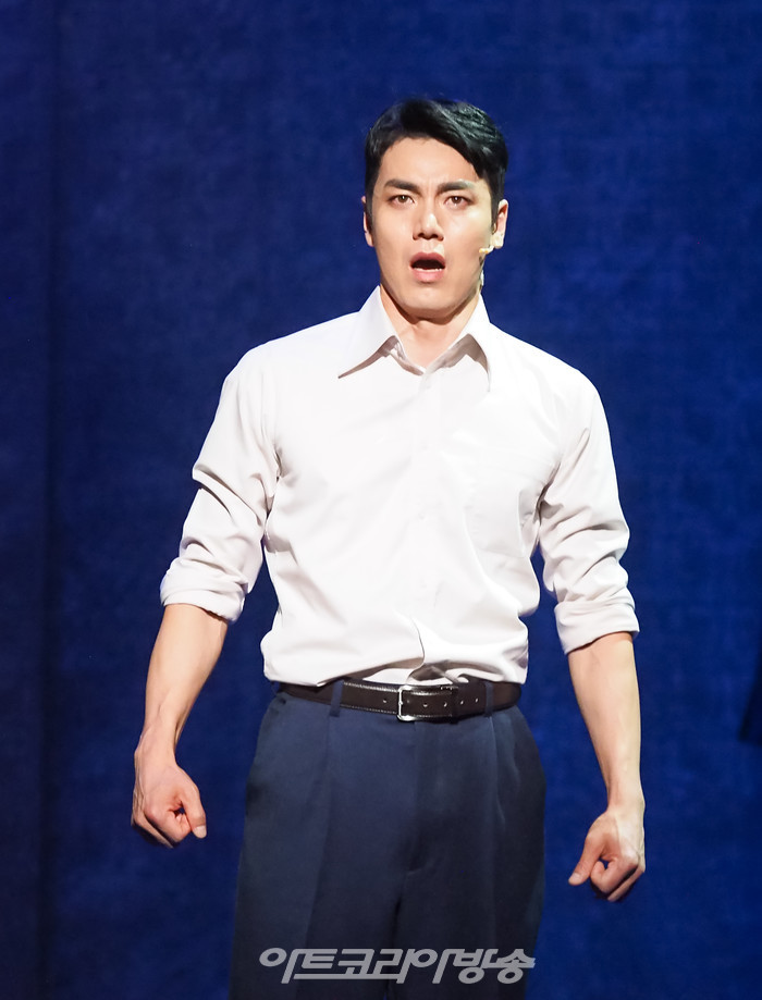 뮤지컬 '광주' 기자간담회(윤이건 역 김찬호). 2023.05.16 사진 ⓒ아트코리아방송 이용선 기자​