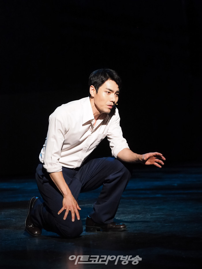 뮤지컬 '광주' 기자간담회(윤이건 역 김찬호). 2023.05.16 사진 ⓒ아트코리아방송 이용선 기자​