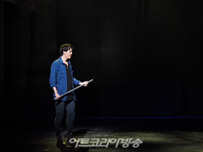 뮤지컬 '광주' 기자간담회(박한수 역 김진욱). 2023.05.16 사진 ⓒ아트코리아방송 이용선 기자​