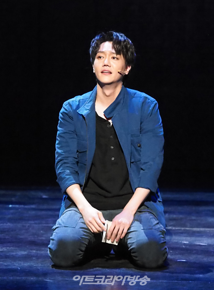 뮤지컬 '광주' 기자간담회(박한수 역 김진욱). 2023.05.16 사진 ⓒ아트코리아방송 이용선 기자​