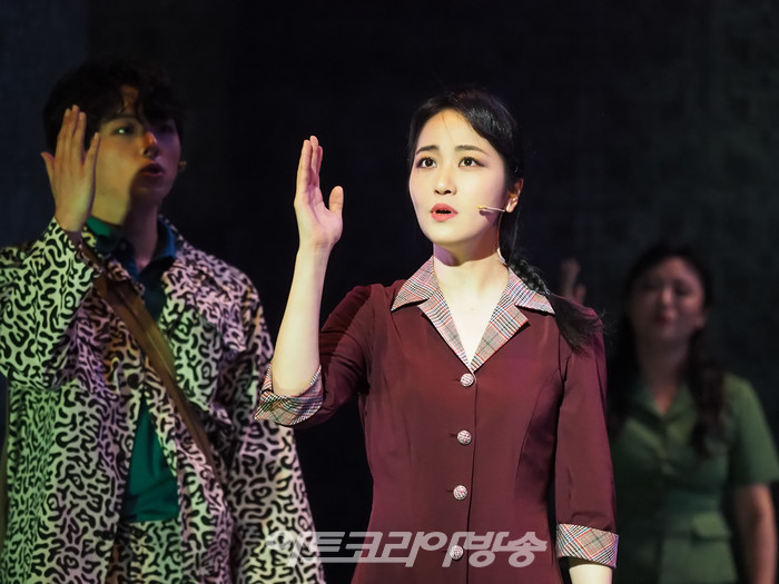 뮤지컬 '광주' 기자간담회(정화인 역 김수). 2023.05.16 사진 ⓒ아트코리아방송 이용선 기자​