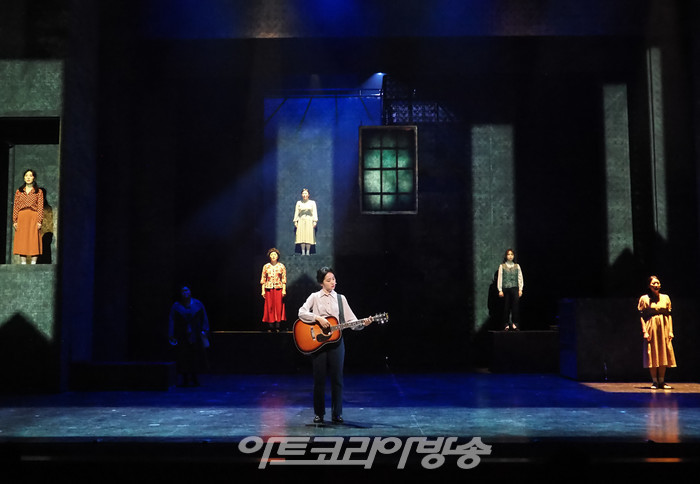 뮤지컬 '광주' 기자간담회(정화인 역 김수). 2023.05.16 사진 ⓒ아트코리아방송 이용선 기자​