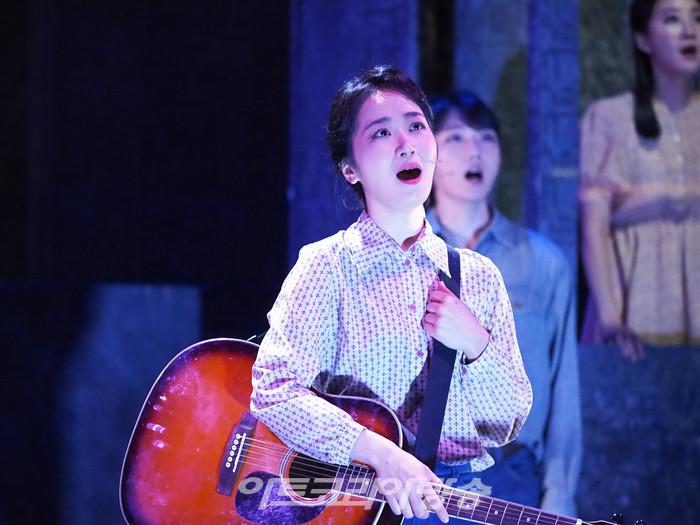 뮤지컬 '광주' 기자간담회(정화인 역 김수). 2023.05.16 사진 ⓒ아트코리아방송 이용선 기자​